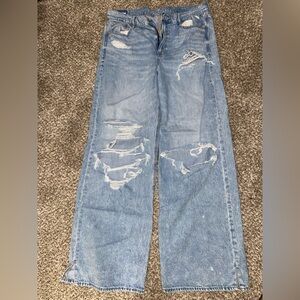 American Eagle wide leg jeans